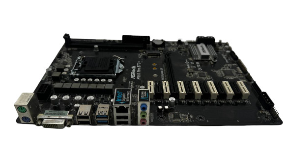 Материнська плата для ПК ASRock H110 Pro BTC+ s1151 Б/В