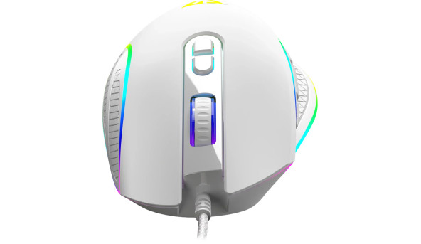 Мишка Modecom Veles Volcano, ігрова, 12800dpi., 8кн.,RGB, біла