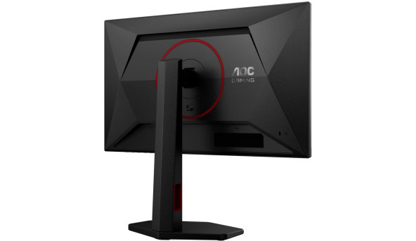TFT 23.8" AOC 24G4ZR, Fast IPS, 260Гц, 2xHDMI, DP, HAS, Pivot, чорно-червоний