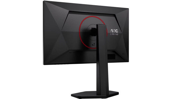TFT 23.8" AOC 24G4ZR, Fast IPS, 260Гц, 2xHDMI, DP, HAS, Pivot, чорно-червоний