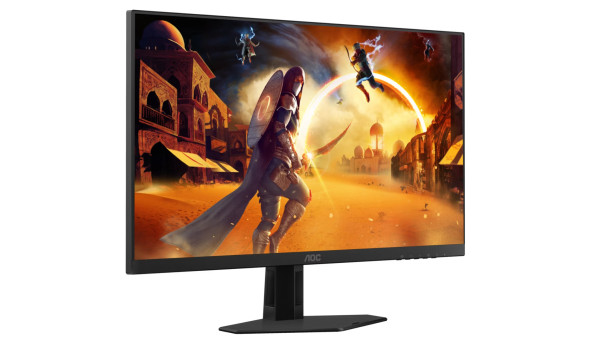 TFT 23.8" AOC 24G4ZRE, Fast IPS, 260Гц, 2xHDMI, DP, чорно-червоний