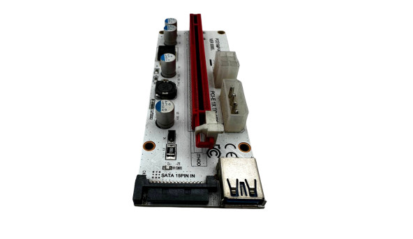 Райзер универсальний USB 3.0 PCE164P-N06 ver. 008S PCI-E 1х PCIE 16x (1X 4x 8x) Б/У