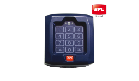 QBO TOUCH пульт кодовый 10-канальный беспроводной, в корпусе IP 55