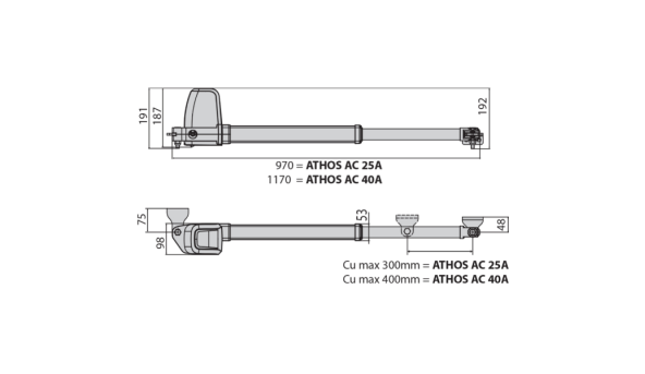 BFT ATHOS AC A25 R