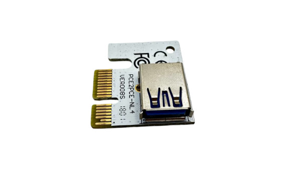 Перехідник для PCI-E 1X USB PCE2PCE-NL4 Ver008S Б/В