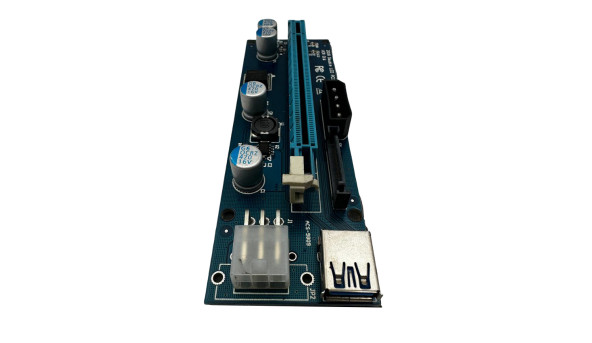 Рейзер для майнинга usb 3.0 PCI-E 1x на PCI-E 16x PCI Express PCIE 164P 016 VER 016 Б/У