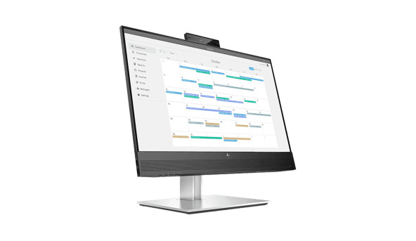 TFT 23.8" HP E24mv G4, IPS, HDMI, VGA, DP, USB, Cam, HAS, Pivot, колонки, сріблястий