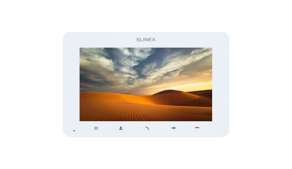 Видеодомофон 7" Slinex SM-07MN (white)