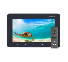 Комплект видеодомофона Slinex SM-07M Graphite + ML-17HD Graphite