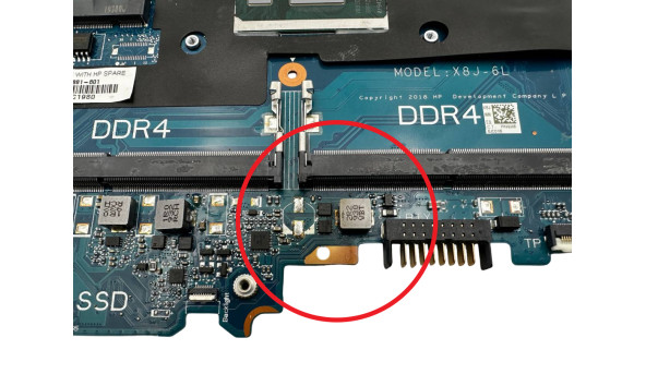 Материнская плата к ноутбуку HP ProBook 450 G6 DAX8JMB16E0 REV:E Intel Core i3-8145U Б/У