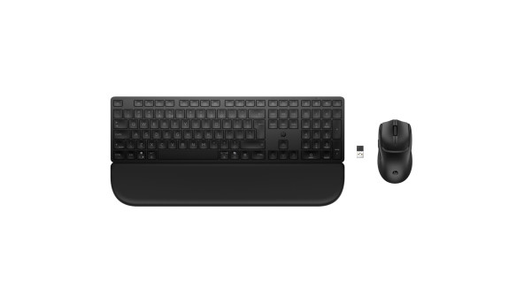 Комплект бездротовий HP 580C мишка і клавіатура Multi-Device Dual-Mode з підставкою, чорний