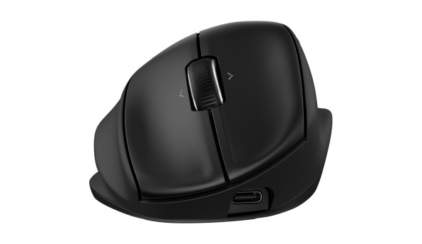 Мишка бездротова HP 720M Tilt Ergonomic, 7 кн., 6000 dpi чорна
