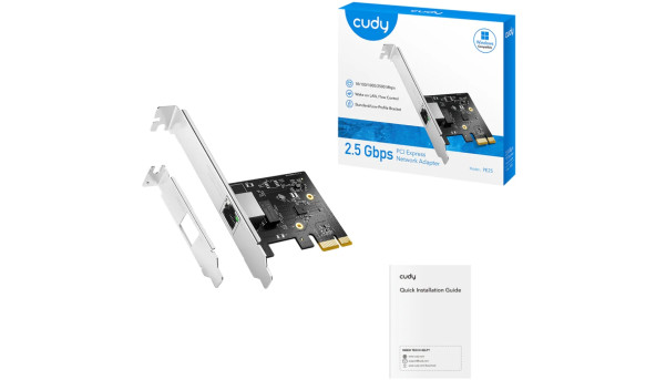 Мережева плата Cudy PE25, 2.5G PCI Express Adapter