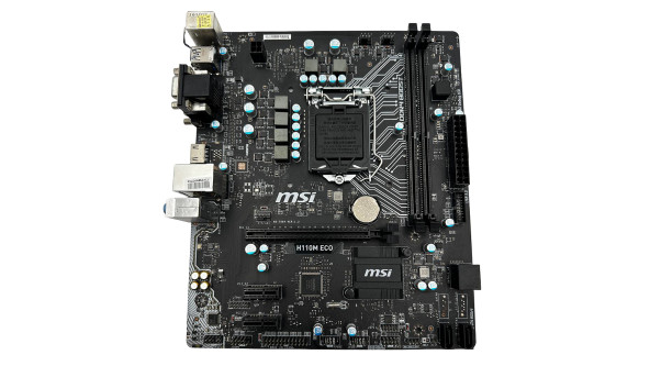 Материнская плата к ПК MSI H110M ECO DDR4 BOOST (s1151, Intel H110, PCI-Ex16)  Б/У