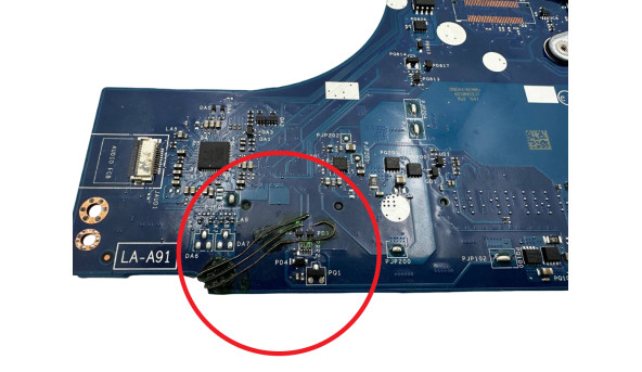 Материнская плата к ноутбуку Dell Latitude E5550 i5-5300U SR23X ZAM80 LA-A911P Б/У