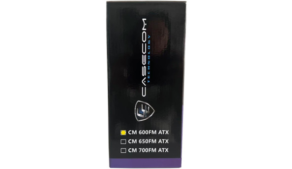 БЖ 600W Casecom, 120mm, Modular, Box