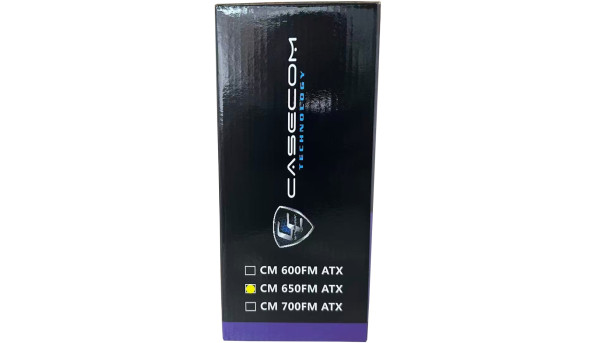 БЖ 650W Casecom, 120mm, Modular, Box