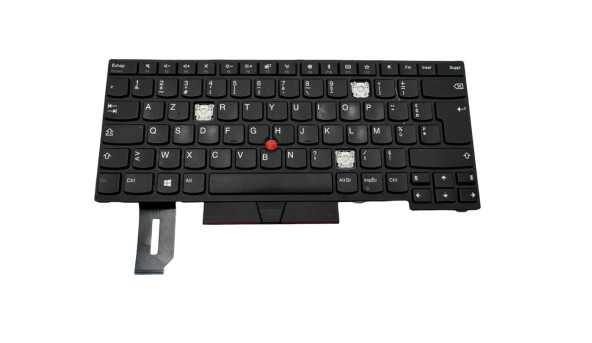 Клавіатура для ноутбуків Lenovo ThinkPad L380, L390 Yoga, L390, L390 Yoga, E480, L480, T480S, E485, E490, L490, T490, E495, T495  01YP251  8SSN20P32765 Б/В