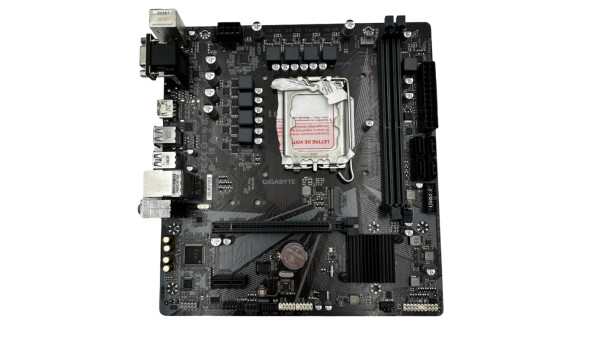 Материнська плата Gigabyte H610M H DDR4 (s1700, Intel H610, PCI-Ex16) Б/У