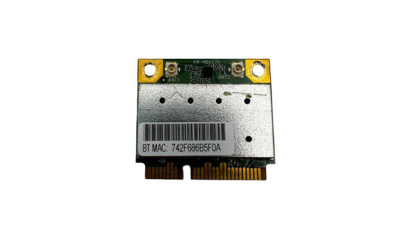 Wi-fi+BT модуль  снят с ноутбука Asus N53 AzureWave AW-NB037H 802.15 BT 150Mbps  2,4 GHz  Б/У