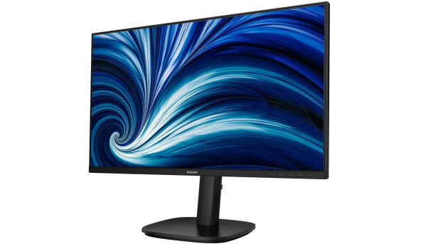TFT 23.8" Philips 24B2U3601, QHD IPS, 120Гц, HDMI, DP, USB-C, RJ-45, USB-hub,HAS,Pivot, кол.,чорний