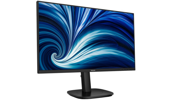 TFT 23.8" Philips 24B2U3601, QHD IPS, 120Гц, HDMI, DP, USB-C, RJ-45, USB-hub,HAS,Pivot, кол.,чорний