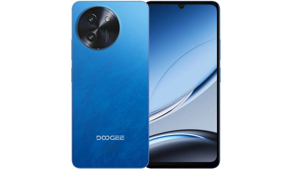 Смартфон Doogee Note 59 6.75" HD+ 120Hz 8/128GB /T8200/ 6250mAh /16+8Мп/ Blue