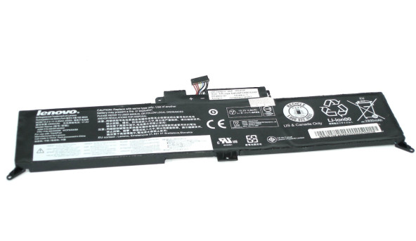 Акумулятор для ноутбука Lenovo-IBM 00HW026 ThinkPad Yoga 260 15.2 В Black 2815 мАг Orig