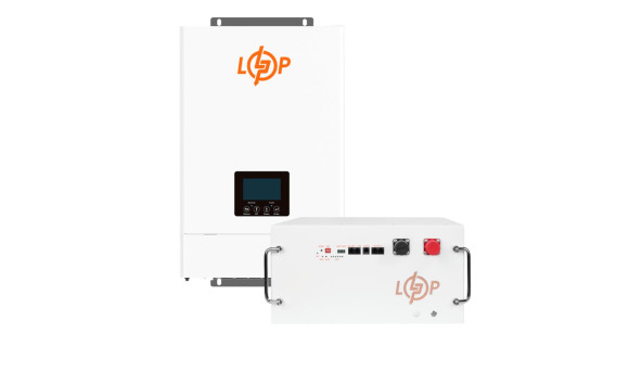 Комплект резервного питания LogicPower ИБП W6000 + литиевая (LiFePO4) батарея 14336 Вт·ч (37760+38142 280 А·ч)