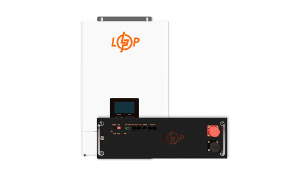 Комплект резервного питания LogicPower ИБП W6000 + литиевая (LiFePO4) батарея 5120 Вт·ч (37760+38129 100 А·ч)