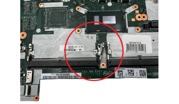 Материнська плата до ноутбука Lenovo ThinkPad L480 EL480/EL580 NM-B461 Б/В
