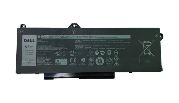 Акумулятор для ноутбука Dell GRT01 Precision 5421 3470 15.2 В Black 4000 мАг OEM