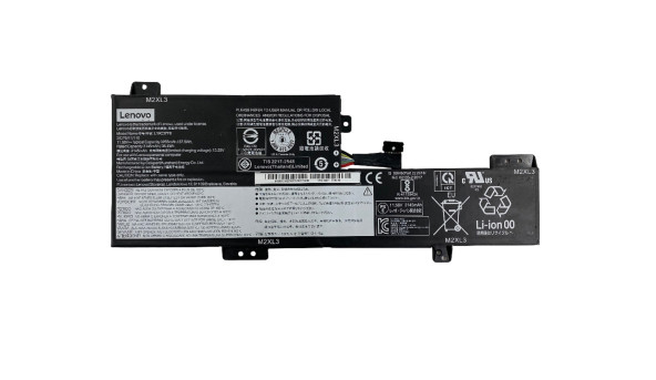 Аккумулятор батарея для ноутбука Lenovo Chromebook 100e L19M3PF8 11.58V 3255mAh 37.5Wh Б/У - 15% износа