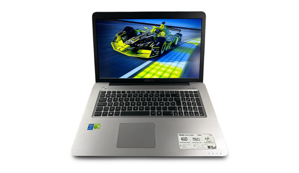 Ігровий ноутбук ASUS K756U Intel Core i7-6500U 8GB RAM DDR4 120GB SSD + 500GB HDD + GeForce 940MX [17" FullHD] - Б/В