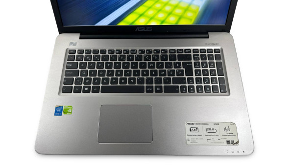 Игровой ноутбук ASUS K756U Intel Core i7-6500U 8GB RAM DDR4 120GB SSD + 500GB HDD + GeForce 940MX [17" FullHD] - Б/У