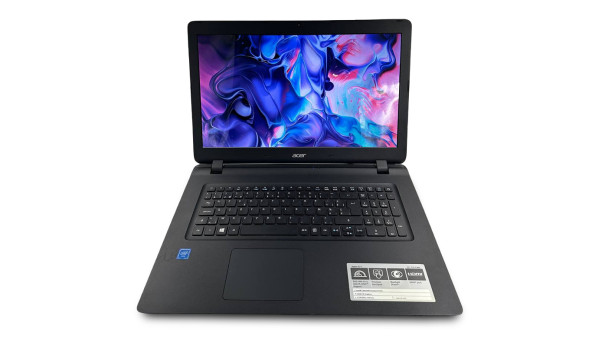Ноутбук ACER ASPIRE ES1-732 Intel Celeron N3350 4GB RAM 120GB SSD + 500GB HDD (17.3") - Б/У