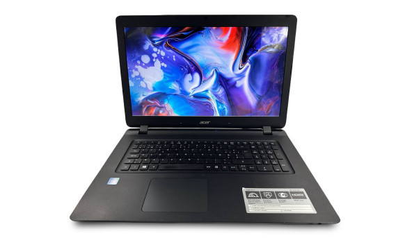 Ноутбук ACER ASPIRE ES1-732 Intel Celeron N3450 4GB RAM 256GB SSD + 500GB HDD (17.3") - Б/У