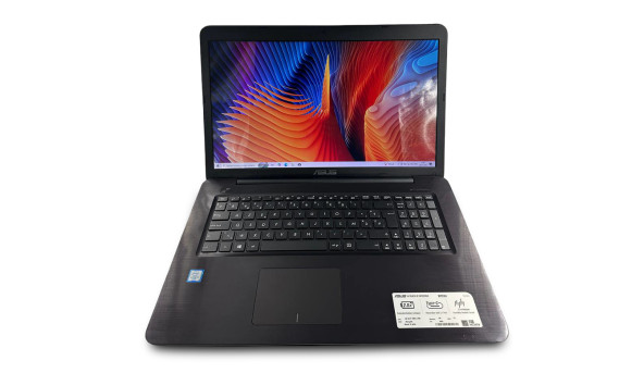 Ноутбук ASUS R753U Intel Core i3-6006U 8 GB RAM DDR4 128 GB SSD + 500 GB HDD [17,3"] - Б/В