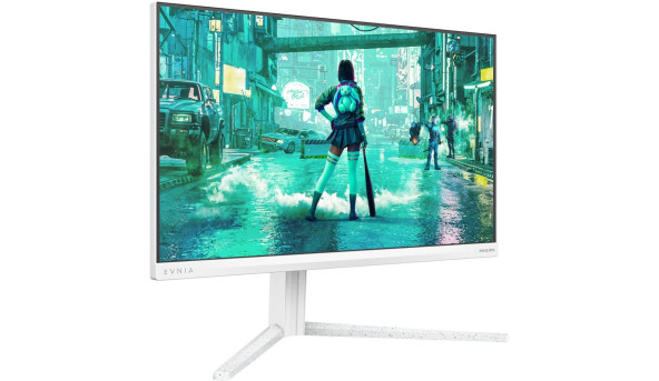 TFT 23.8" Philips 24M2N3201P, Fast IPS, 260Hz, 0,3ms, HDMI, DP, HAS, Pivot, білий