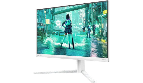 TFT 23.8" Philips 24M2N3201P, Fast IPS, 260Hz, 0,3ms, HDMI, DP, HAS, Pivot, білий