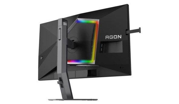 TFT 24.1" AOC AG246FK6, Ultra-Fast TN eSports, 610Hz, 2xHDMI, DP, USB-hub, HAS, Pivot, чорно-сірий