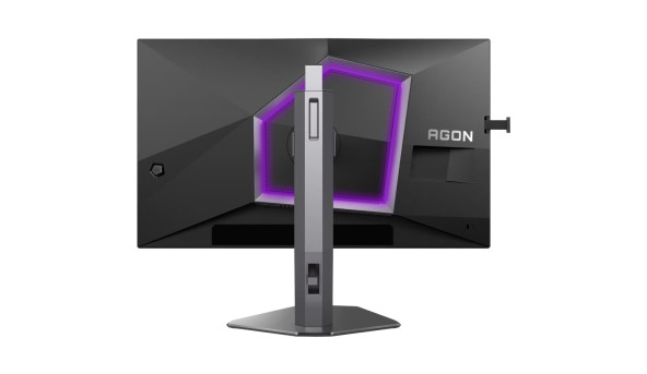 TFT 24.1" AOC AG246FK6, Ultra-Fast TN eSports, 610Hz, 2xHDMI, DP, USB-hub, HAS, Pivot, чорно-сірий
