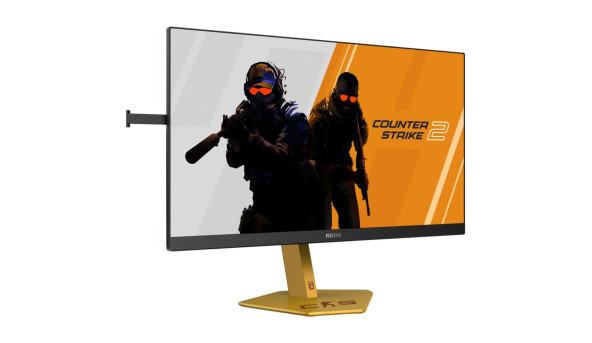 TFT 24.1" AOC AGON PRO CS24A, TN eSports, 610Гц, 0,5мс, 2xHDMI, DP, USB-hub, HAS, Pivot, чор.-с