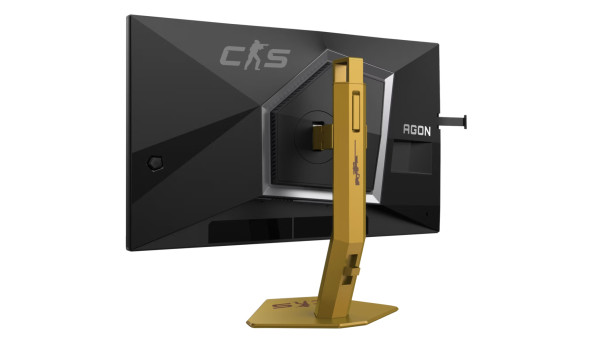 TFT 24.1" AOC AGON PRO CS24A, TN eSports, 610Гц, 0,5мс, 2xHDMI, DP, USB-hub, HAS, Pivot, чор.-с