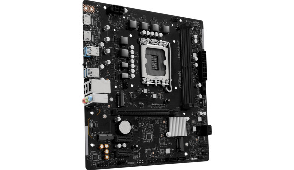 AsRock B860M-H2 (1851/B860, 2*DDR5, PCIex16, 2xHDMI, 4xSATA, 2xM.2, Glan, 7.1ch, mATX)