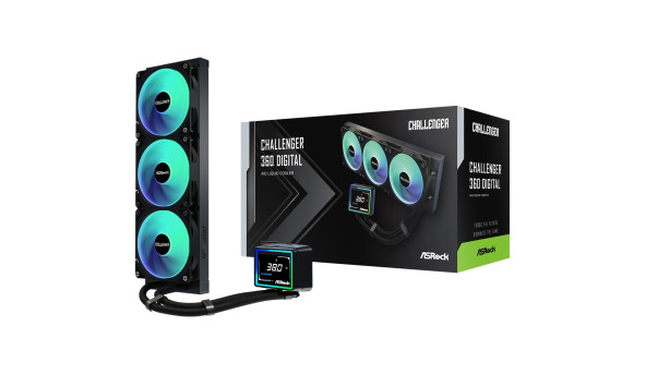 Система водяного охолодження ASRock Challenger 360 Digital