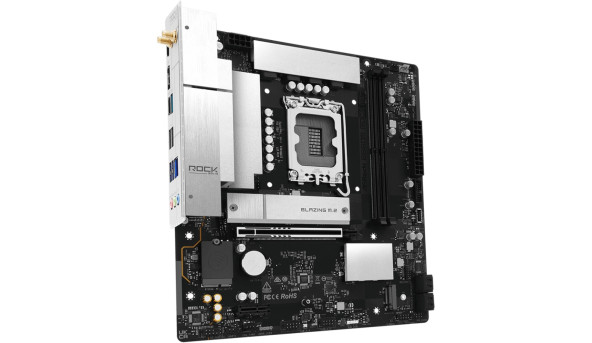 AsRock B860M ROCK WIFI (1851/B860, 2*DDR5, 2*PCIex16, HDMI/DP, 4xSATA, 2xM.2, 2.5Glan, 7.1ch, mATX)