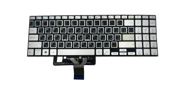 Клавиатура для ноутбуку ASUS VivoBook 15 S533 S533F, S533FA, S533FL, Asus VivoBook 15 K513EP, K513EQ, K513EA, X513  9Z.NHA8U.00 Б/У