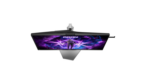 TFT 27" AOC AGON PRO AG276QSG2, QHD, Fast IPS, 360Гц, 0,3мс, 3xHDMI, DP, USB-hub, HAS, Pivot, чор.-с