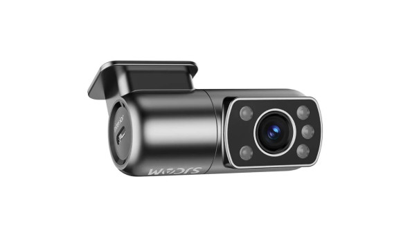 Відеореєстратор SJCAM Dashcam M60S + камера заднього виду, WIFI, 4K, HDR